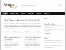 Tablet Screenshot of fortunemoon.com